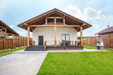 Фото номера Коттедж с 2 спальнями Отель Robinson Club г. Ратомка 2