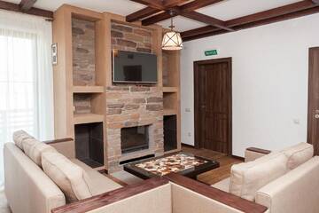 Фото номера Коттедж с 2 спальнями Отель Robinson Club г. Ратомка 3